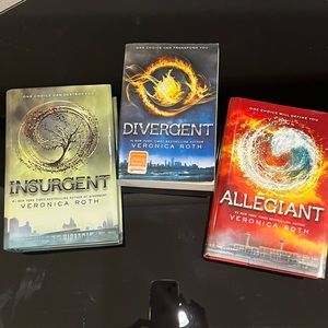 Divergent, Insurgent, Allegiant Books